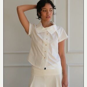 Geel Florence Blouse